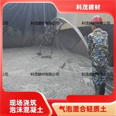 保温 现场泵送浇筑 颗粒粉末 施工简单 轻质混凝土 科茂建材图5