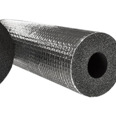多规格B2级铝箔橡塑保温管 管道保温阻燃隔热吸音铝箔自粘橡塑管图6