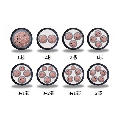 国标yjv铜芯电缆线铠装电缆 yjv22-5*6 yjv22-5*10 yjv22-5* 16