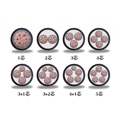 无氧铜芯电力电缆橡胶电缆yz3*2.5 橡套线铜芯橡套软电缆yc2-3芯图2