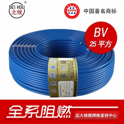 厂家直销BV 25mm² 铜芯聚氯乙烯绝缘布电线图3