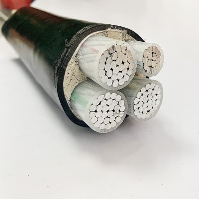 铝芯电缆三相四线地埋YJLV3 4 5芯电力电缆线25 35 50 70 95平方图3
