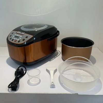 跨境一件代发电饭锅家用5L大型rice cooker全自动智能多功能欧英图4