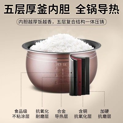 正半球迷你电饭煲家用小型1-2-3-4人5-6多功能智能预约蒸 煮电饭锅图3
