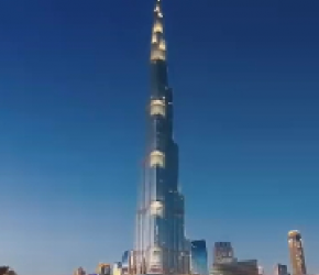 世界最高大楼建造过程地标建筑 看世界 迪拜塔