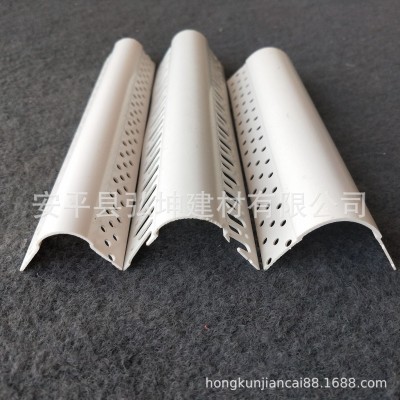 厂价 PVC圆弧阳角线条|半圆弧护角条|塑料弧形造型条|圆形护角图5
