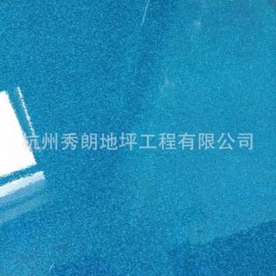 高品质环氧地坪 艺术彩砂地坪 耐磨自流平地坪漆 厂家供应图5