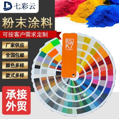 金属类静电热固性粉末涂料 高平亚光桔纹砂纹静电防火喷 涂塑粉图4