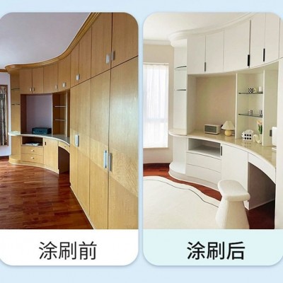 木器漆木材木板家具门窗改色漆室内室外防腐防水无毒无味水性漆图5