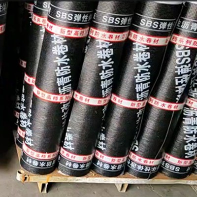 聚酯胎sbs改性沥青防水卷材 工程防水用耐低温4mmsbs防水卷材图2