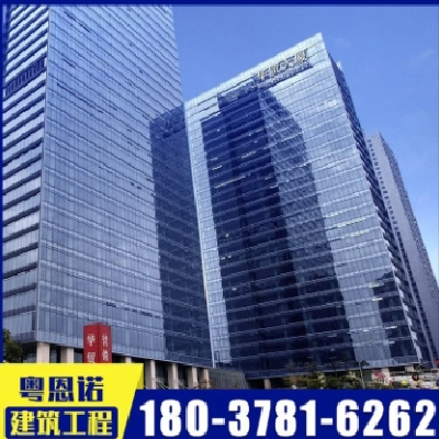 单元式幕墙 商场外墙幕墙 防火玻璃幕墙 玻璃幕墙工程公司图2