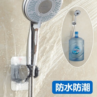 淋浴花洒支架免打孔可调浴室淋雨莲蓬头支架花洒固定座喷头座图4