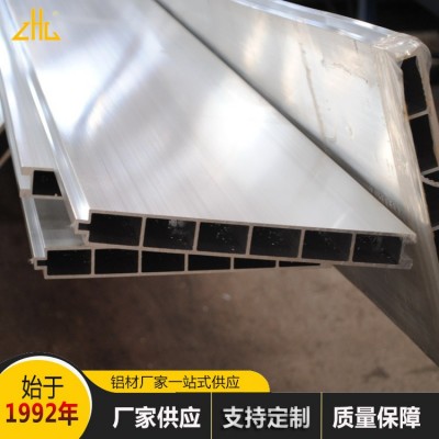 来图来样生产挤压防洪挡水板铝合金型材 车库移动防撞门档水板图5