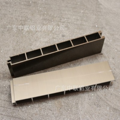 来图来样生产挤压防洪挡水板铝合金型材 车库移动防撞门档水板图4