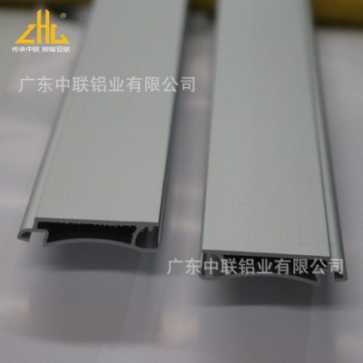 厂家供应铝合金型材卷帘门片 铝合金型材单层卷闸门片材料加工图2