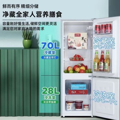 新飞小冰箱一级能耗家电小型家用办公室租房宿舍节能省电迷你冰箱图5