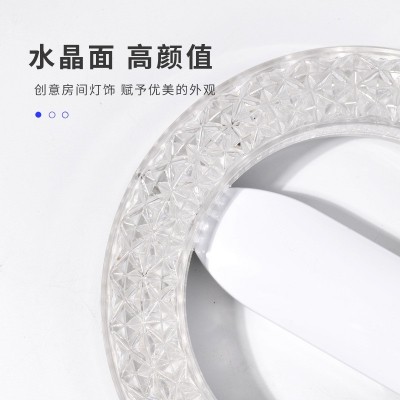 跨境长条灯led灯泡e27家用条形圆形方形节能灯水晶条纹现货新款图3