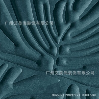 现代轻奢别墅背景墙床头沙发电视玄关家庭背景3d立体简约装修风格图5