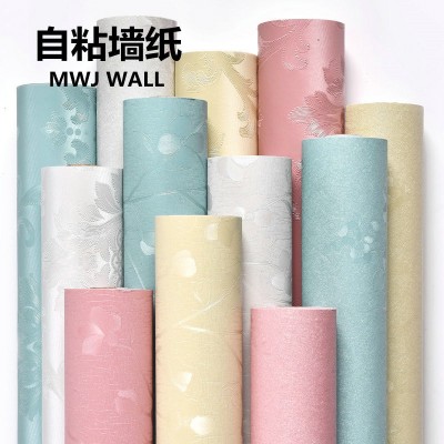 自粘墙纸防水防潮加厚背胶客厅卧室房间宿舍跨境装饰翻新背景壁纸图5