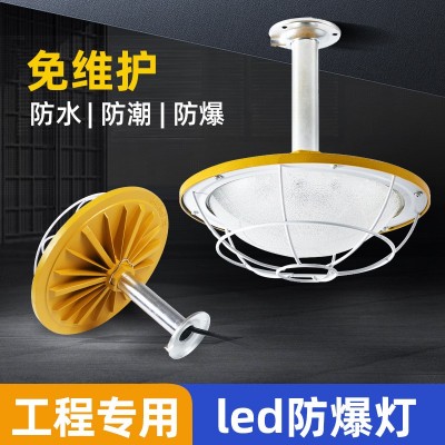 沈防led防爆灯化工厂工矿灯车间厂房加油站三防灯防尘防腐防水灯图1