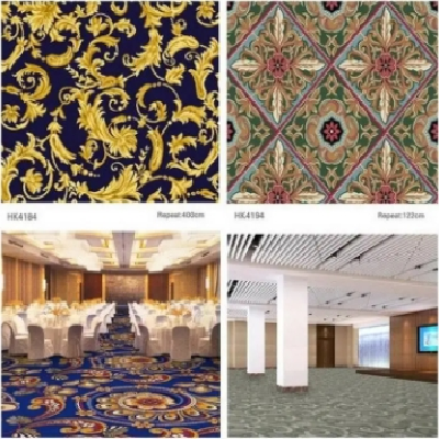 酒店地毯 尼龙印花 欧式商务办公 走廊工程拼接期货图4