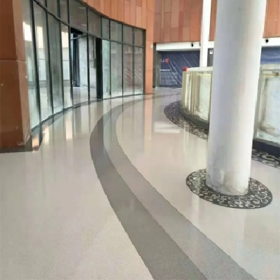 无机磨石地坪施工 无机磨石硅晶石厂家 森脉建材图3