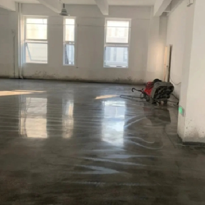 混凝土固化剂地坪 工厂化工车间耐磨硬化地面施工 邦涂建筑图3