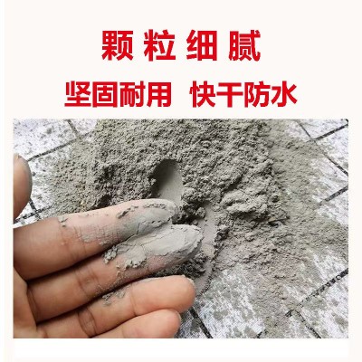 水泥地面修补高强度抗裂瓷砖填缝剂封堵堵漏王修补坑防水快干水泥图4