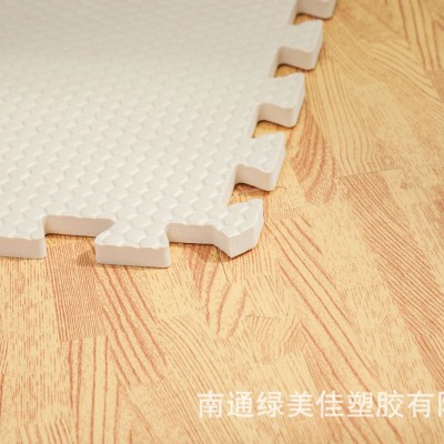 泡沫地垫爬行垫铺在地上的垫子卧室客厅仿木纹木地板防滑拼接拼图图5