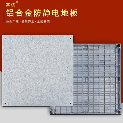 【常优】铝合金防静电地板机房洁净室电子厂房600架空活动厂家图3