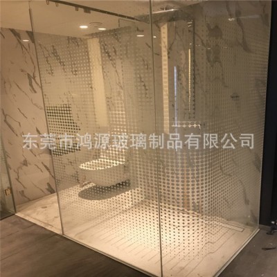 热弯玻璃定制 楼梯门窗弧形弯钢玻璃 透明建筑工程弧形玻璃定制图3