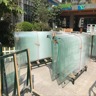 6mm+6mm钢化夹胶玻璃 工程双钢PVB夹胶玻璃 证书齐全图3