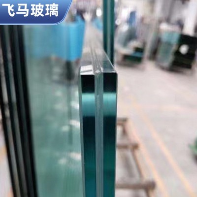 厂家供应夹层玻璃 强度高防滑玻璃多层钢化夹胶玻璃特种玻璃双层图4