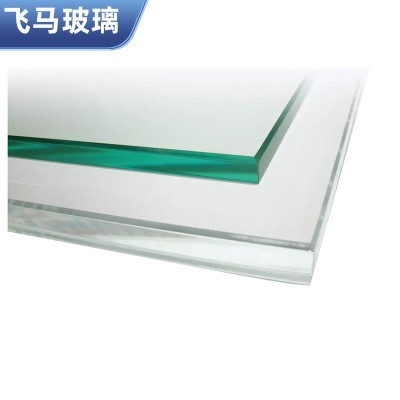 厂家供应超白玻璃 3~19mm方形钢化玻璃 面板桌面透明超白玻璃