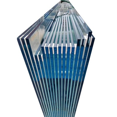 上海工厂超白钢化玻璃超白异形丝印玻璃深加工三层防爆玻璃加工