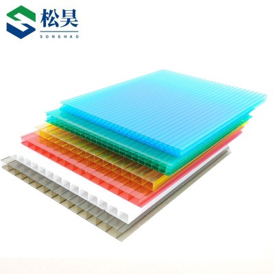 聚碳酸酯板PC透明阳光板四层蜂窝板工程中空采光板耐力板厂家批发图3