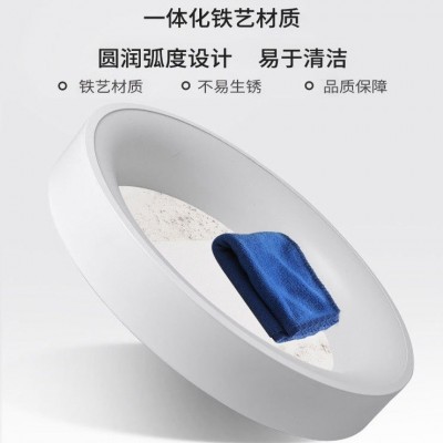 led卧室吸顶灯创意北欧圆形吸顶灯温馨简约客厅玄关房间中山灯具图3