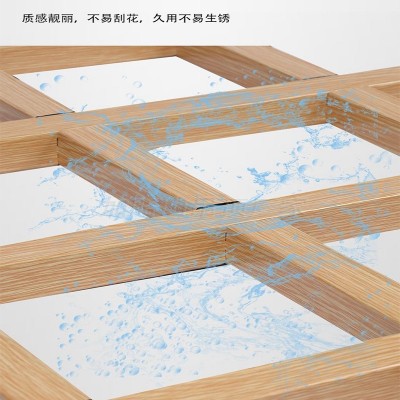 木纹铝格栅铁格栅吊顶铝合金吊顶格栅天花吊顶格栏网格吊顶格厂家图2