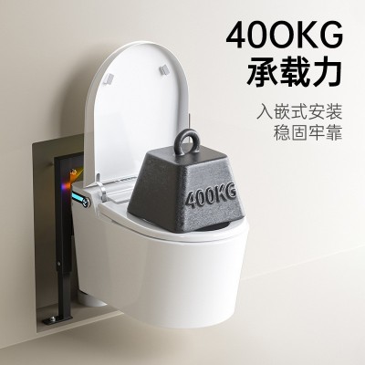 小户型壁挂式智能马桶家用全自动隐藏式水箱悬浮式挂墙式坐便器图3