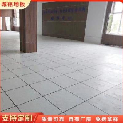 PVC防静电地板 医院实验室专用 耐腐蚀 600×600mm 安装速度快图1