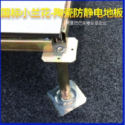 国标小兰花-陶瓷防静电高架空活动地板 表面静电化处理 金飞腾图3