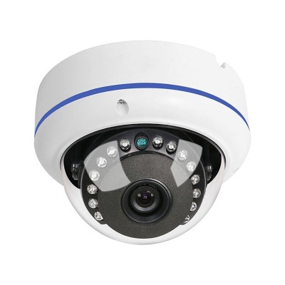 4K800万有线家用中性金属防爆半球监控摄像头1080PAHD模拟摄像机图5