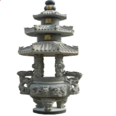 祠堂寺庙佛堂石雕青石仿古香炉可来图片图纸定做图1