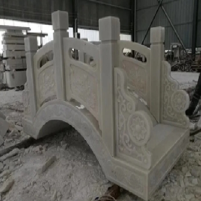 供应汉白玉石桥栏杆 石雕拱桥 适用于园林景观 造型丰富 可定制图4