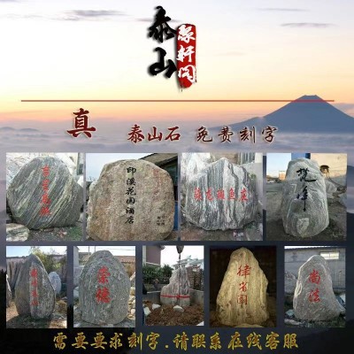 原石纯天然石头石敢当原石镇宅造景靠山石水庭院园林石头