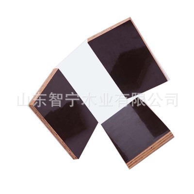 东营镜面竹胶板黑色覆膜建筑模板加厚胶合板工地用混凝土模板图3