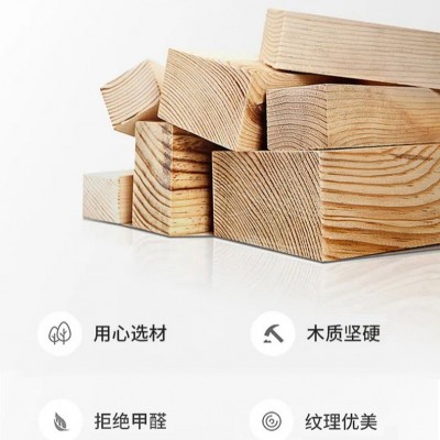 免漆pvc实木复合木门卧室门民宿公寓平开门出租房室内门工程木门图2