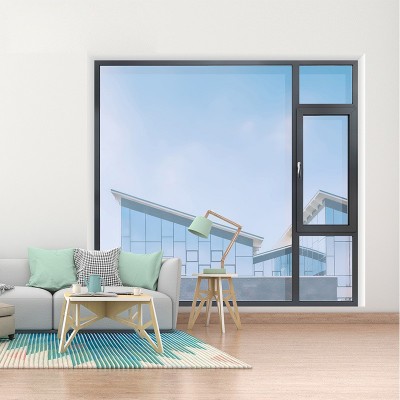 德星兰110铝合金门窗定做佛山高端品牌1.4 断桥铝平开窗户封阳台图4
