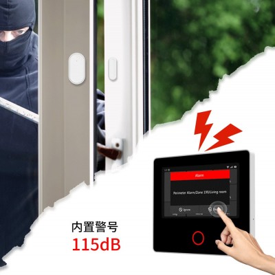 Staniot涂鸦智能防盗报警器WiFi+4G双网报警主机433无线安防系统图3