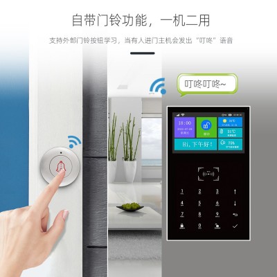 远程涂鸦智能4G版报警主机家用安全报警系统无线Wifi防盗报警器图4